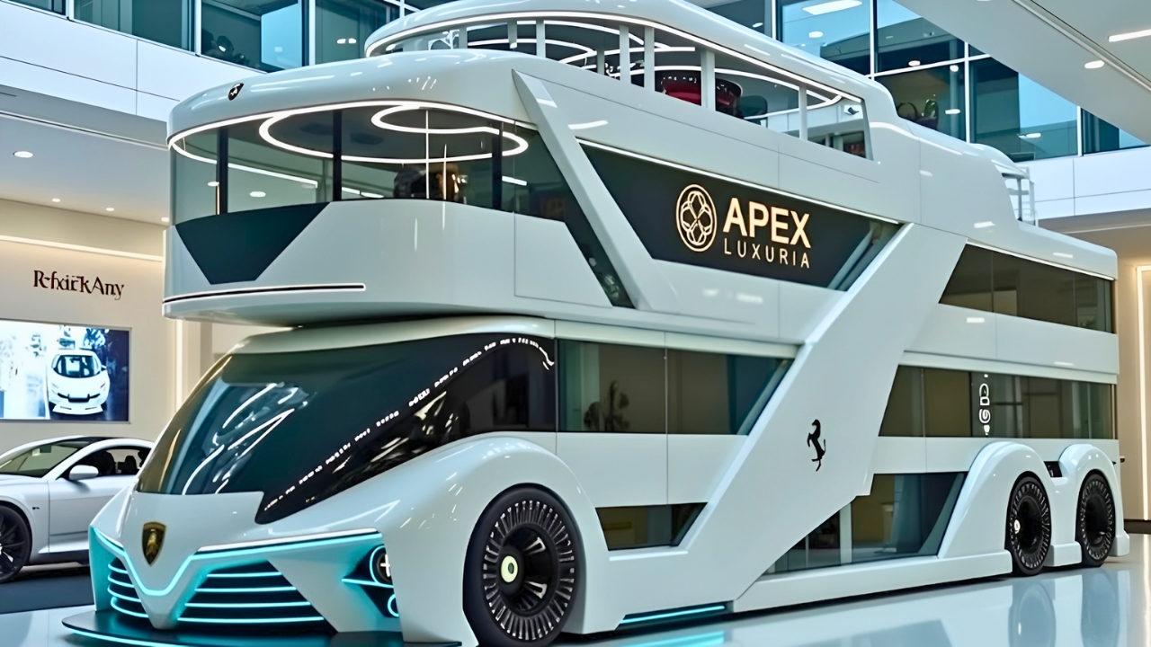 2026 Ferrari Motorhome: Ultra-Luxury RV With Supercar Power and Next-Gen Tech