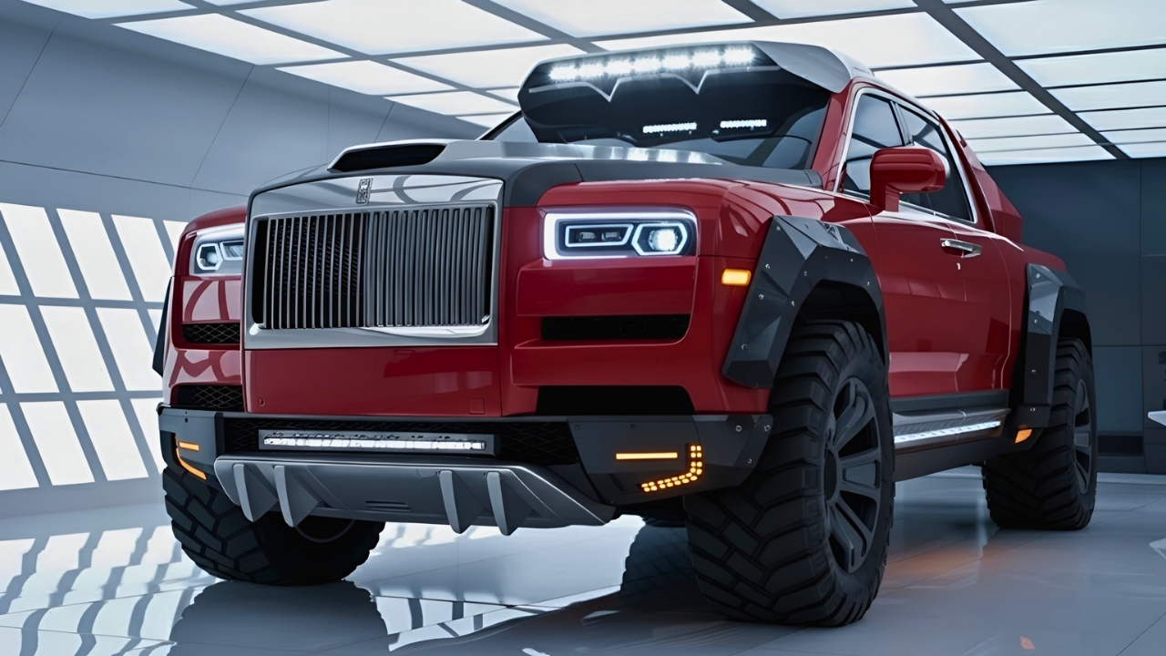2026 Rolls Royce Pickup Debuts: Ultimate Luxury Truck with a $410K Price Tag
